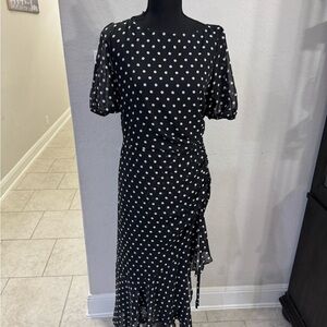 Black Polka Dot Dress
